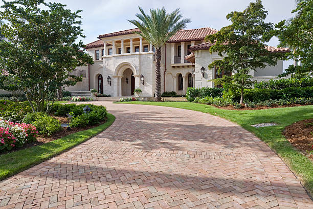 Permeable Paver Driveway in Pea Ridge, FL